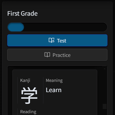 Keep Track of Your Progress